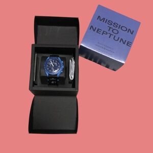 Swatch X Omega Moonswatch Mission To Neptune Watch